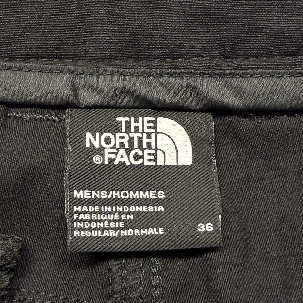 The North Face Hiking Pants Men 36R (L) Stretch Nylon Black Solid NF0A5J96